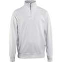 Blåkläder 3369-1158 Sweatshirt met 1/2 rits Wit maat M