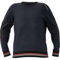 Knoxfield sweater antraciet/rood S