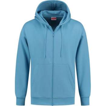 Workman Hooded Sweatvest Uni - 8422 sky blue - Maat 5XL