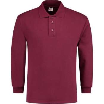 Tricorp Polosweater - Casual - 301004 - wijnrood - maat 5XL