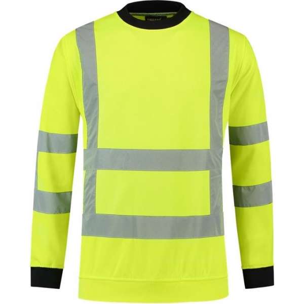 Tricorp Sweater RWS - Workwear - 303001 - Fluor Geel - maat XXL Tricorp Sweater RWS - Workwear - 303001 - Fluor Geel - maat XXL