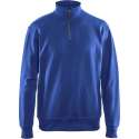 Blåkläder 3369-1158 Sweatshirt met 1/2 rits Korenblauw maat S
