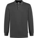 Tricorp Polo Sweater Boord 60°C Wasbaar 301016 Donker Grijs - Maat XL