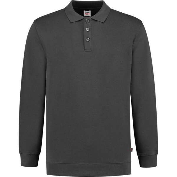 Tricorp Polo Sweater Boord 60°C Wasbaar 301016 Donker Grijs - Maat XL Tricorp Polo Sweater Boord 60°C Wasbaar 301016 Donker Grijs - Maat XL