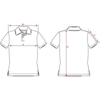 Tricorp Poloshirt Premium Naden 204002 Zwart - Maat S
