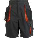 Terratrend Korte Broek 3231 Grijs/Oranje Mt 44