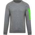Beckum Workwear EBTR05 Sweater met logo Heather Grey M