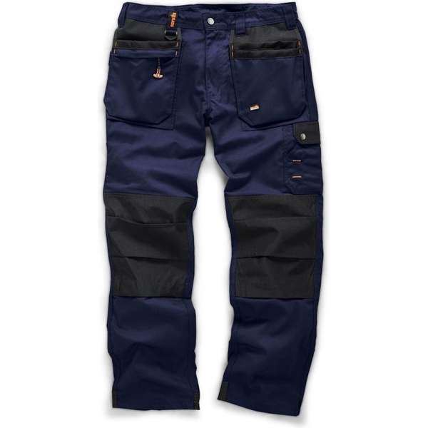 Scruffs Worker Plus Trouser Navy-Taille 32 / Lengte 34 Scruffs Worker Plus Trouser Navy-Taille 32 / Lengte 34