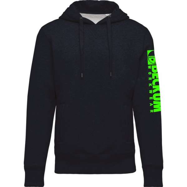 Beckum Workwear EBTR06 Hooded sweater met logo Navy L Beckum Workwear EBTR06 Hooded sweater met logo Navy L
