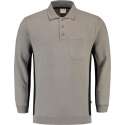 Tricorp Polosweater Bi-Color - Workwear - 302001 - Grijs-Zwart - maat 7XL