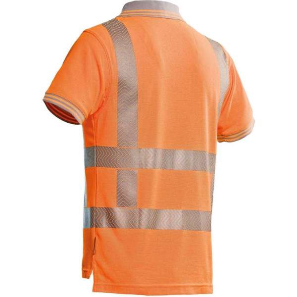 Santino poloshirt Venice met RWS reflectie - 200172 - fluor geel - maat XL Santino poloshirt Venice met RWS reflectie - 200172 - fluor geel - maat XL