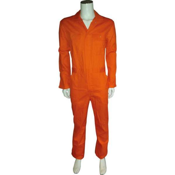 Yoworkwear Overall 100% katoen oranje maat 51 Yoworkwear Overall 100% katoen oranje maat 51