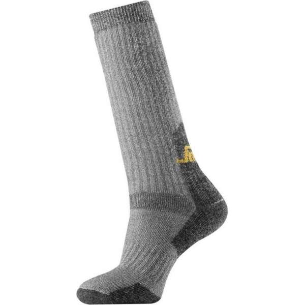 Snickers High Heavy Wool Sock - 9210-1804 - grijs/zwart - maat 43/45 Snickers High Heavy Wool Sock - 9210-1804 - grijs/zwart - maat 43/45