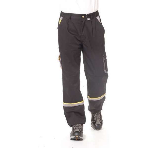 Werkbroek, kleur zwart/grijs, maat 54 Werkbroek, kleur zwart/grijs, maat 54