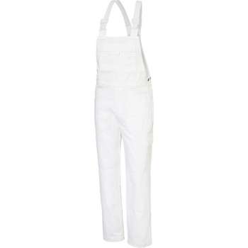 Ultimate Workwear - Amerikaanse Overall WENEN (tuinbroek, BIB, bretelbroek) - katoen 100% 320g/m2- Wit