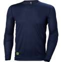 Helly Hansen T-shirt Lange Mouw Lifa Crewneck Marineblauw Mt L