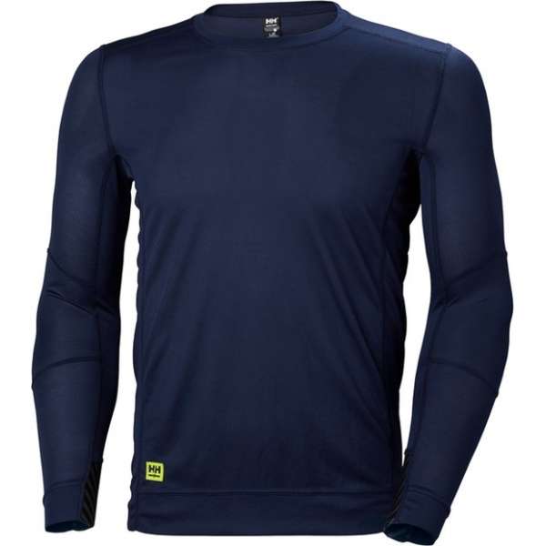 Helly Hansen T-shirt Lange Mouw Lifa Crewneck Marineblauw Mt L Helly Hansen T-shirt Lange Mouw Lifa Crewneck Marineblauw Mt L