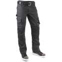 Tricorp worker canvas met cordura - Workwear - 502009 - donkergrijs / zwart - maat 60