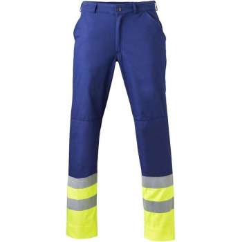 Havep Werkbroek High Visibility 8397 - Marine/Fluo Geel - 64