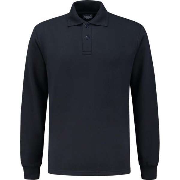 Workman Polosweater Outfitters - 8302 navy - Maat 2XL Workman Polosweater Outfitters - 8302 navy - Maat 2XL