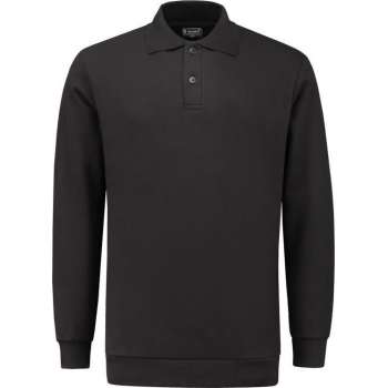 Workman Polosweater Outfitters Rib Board - 9306 zwart - Maat S