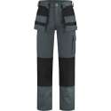EM Workwear Werkbroek 100% katoen grijs-zwart maat 46