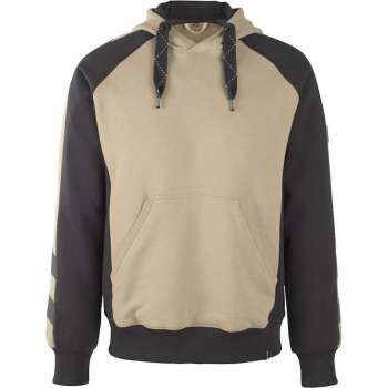Mascot hoodie Regensburg khaki/zwart