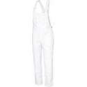 Ultimate Workwear - Amerikaanse Overall WANGEN (tuinbroek, BIB, bretelbroek) - polyester/katoen 245g/m2- Wit