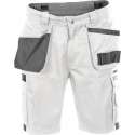 Dassy MONZA Korte Schildersbroek Wit/GrijsNL:60 BE:56
