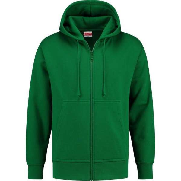 Workman Hooded Sweatvest Uni - 8420 groen - Maat S Workman Hooded Sweatvest Uni - 8420 groen - Maat S