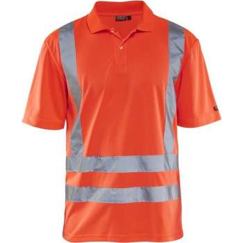 Blåkläder 3310-1009 Piqué Polo High Vis Rood Highviz maat S