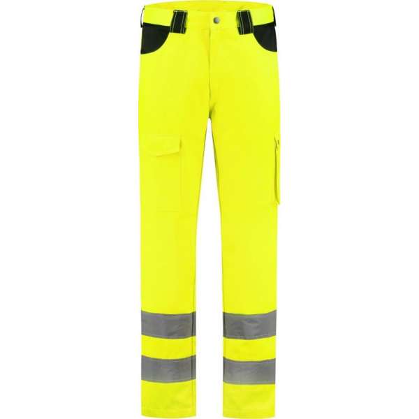 EM Traffic Werkbroek RWS Fluor Geel - Maat 58 EM Traffic Werkbroek RWS Fluor Geel - Maat 58