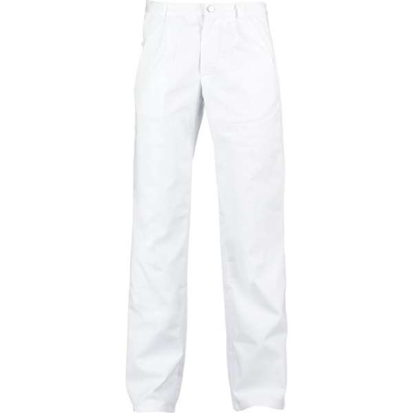 Haen / Ballyclare Heren Zorgbroek Peter Wit - Maat 44 Haen / Ballyclare Heren Zorgbroek Peter Wit - Maat 44