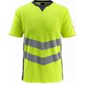 Mascot t-shirt Sandwell fluorgeel/donkermarine