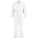 EM Workwear Foodoverall polyester/katoen - wit - maat 48