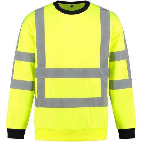 EM Traffic Sweater RWS Fluor Geel - Maat M EM Traffic Sweater RWS Fluor Geel - Maat M