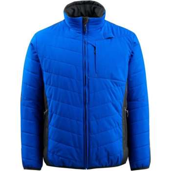 Mascot thermojack Erding korenblauw/marine