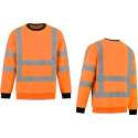 Sweater High Visibility RWS FluoOranje maat XXL