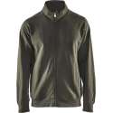 Blåkläder 3349-1048 Sweatshirt lange rits Army Groen maat XS