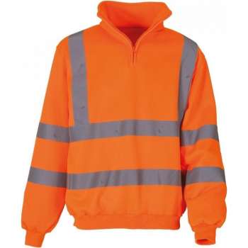 RWS trui met rits, S t/m 3XL 3XL Oranje