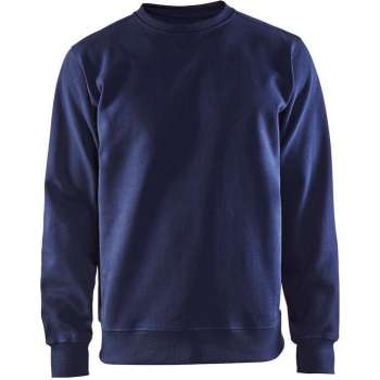 Blåkläder 3364-1048 Sweatshirt Jersey Ronde Hals Marineblauw maat XXL
