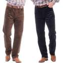 Corduroy broek met 5 zakken marineblauw maat 54