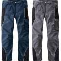 Tailleband broek met reflecterende bies, kleur antraciet/zwart, maat 48