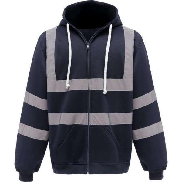 RWS vest, met rits en capuchon, S t/m 3XL 3XL Marineblauw RWS vest, met rits en capuchon, S t/m 3XL 3XL Marineblauw