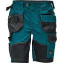 Dayboro short / korte werkbroek petrol blauw maat 50