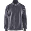 Blåkläder 3349-1048 Sweatshirt lange rits Grijs maat XL