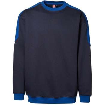 ID-Line 0362 Sweatshirt Marineblauw/Koningsblauw5XL