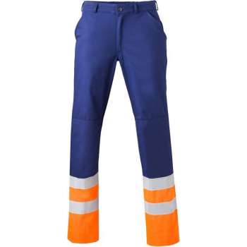 Havep Werkbroek High Visibility 8397 - Marine/Fluo Oranje - 64