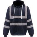 RWS vest, met rits en capuchon, S t/m 3XL M Marineblauw