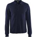 Blåkläder 3388-1050 Piqué long sleeve Marineblauw maat L